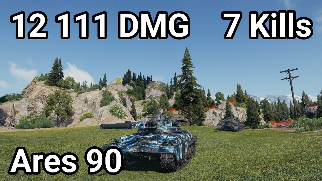Ares 90 - 12 111 damage / 7 kill / 490 blocked / 1 697 assist