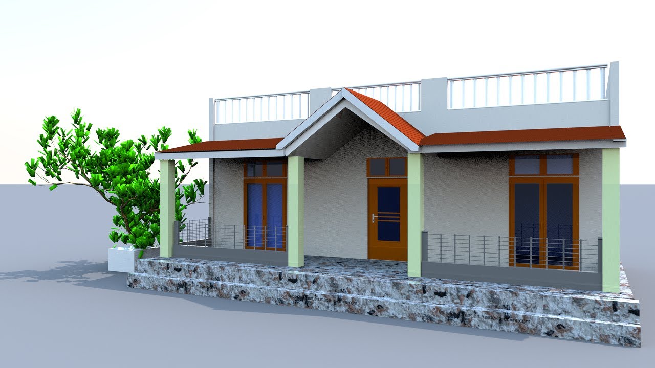 33 x 25 House Plan for front Elevation,33 x 25 modern home design,33 x 25 village House design