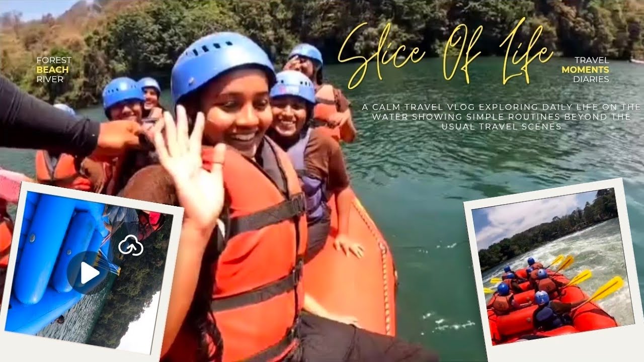 Thrilling River Rafting in Karnataka 😍 | Ultimate Adventure Experience     #adventure #jenichristey 