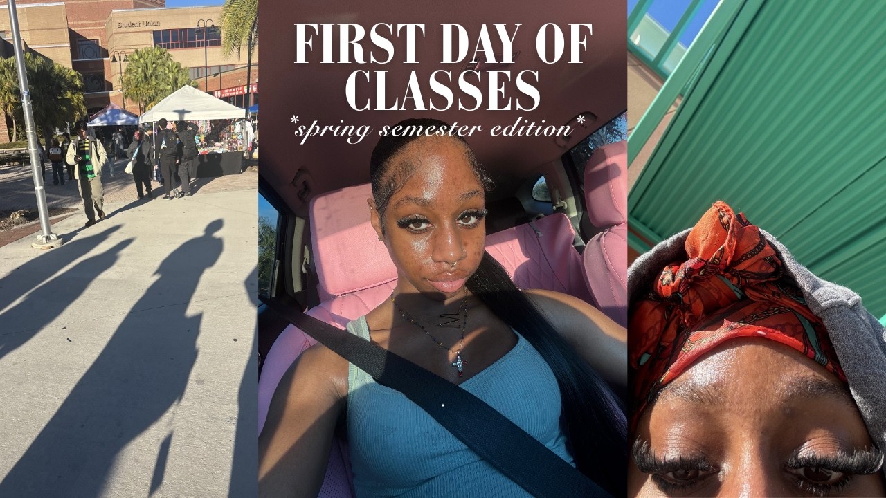 first week of classes vlog *spring semester edition* | mckenzie jade