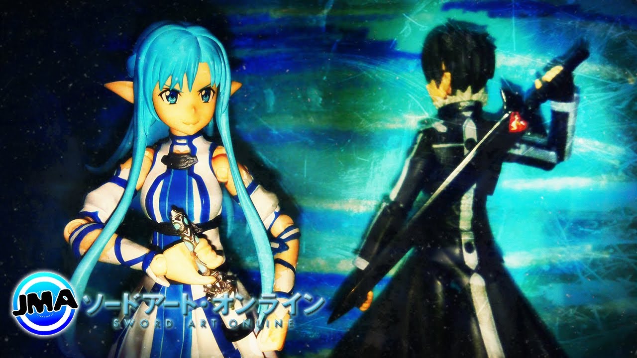 SAO: Kirito vs Asuna Figma Stop Motion / JM Animation