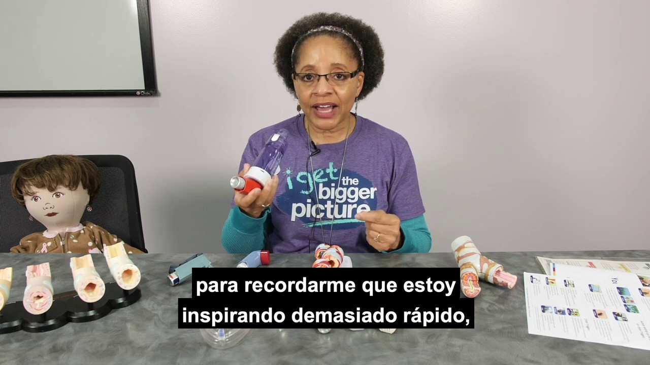 Educación de asma con educadora | Cook Children's
