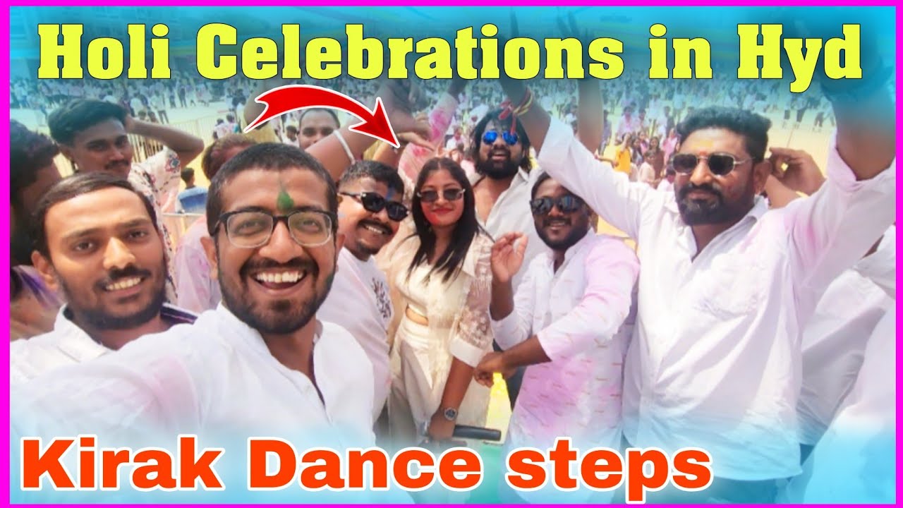 Holi celebrations hyderabad 2025 😍 Holi events in hyderabad 2025 | teenmaar pad band | chatal band