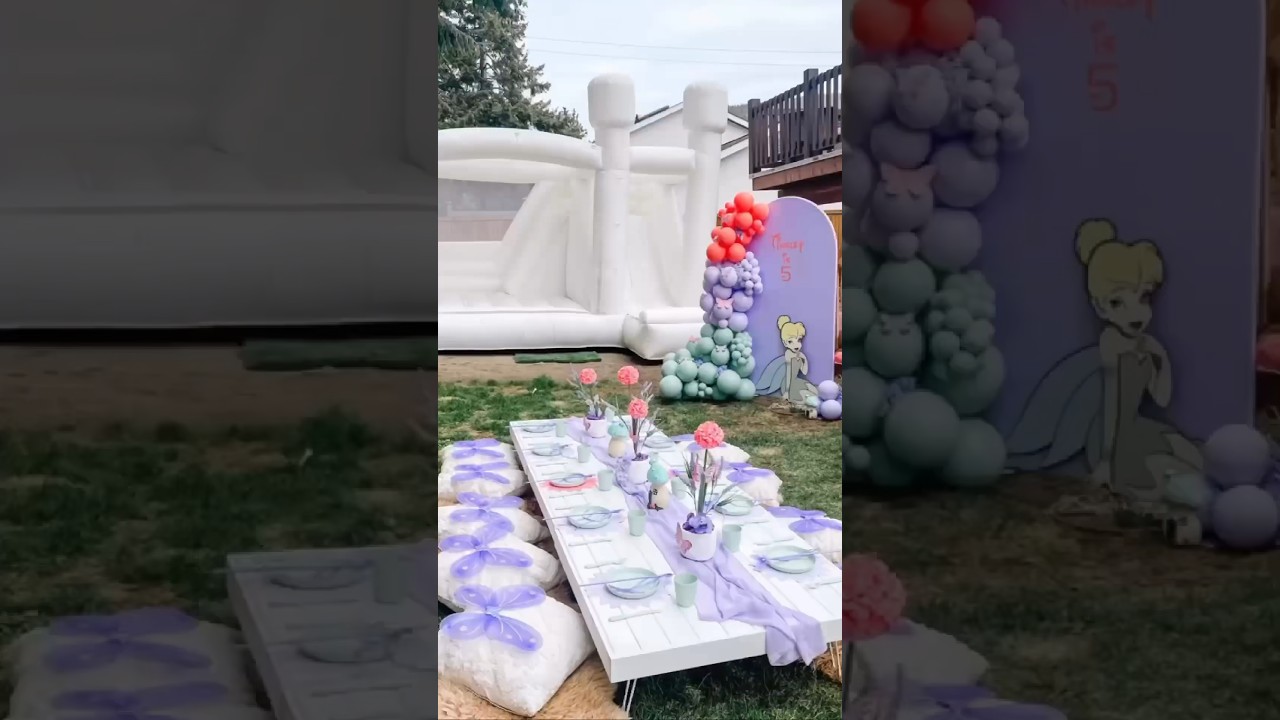 Epic fairy party! 🧚🏻 #fairy #girlsbirthdayideas #tinkerbell