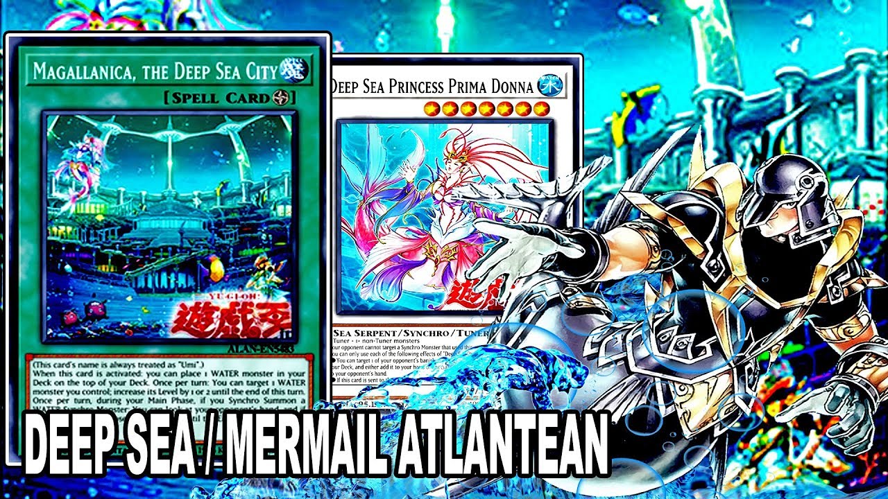 【YGOPRO】Deep Sea Deck New Support Magallanica, The Deep Sea City Yugioh 2020