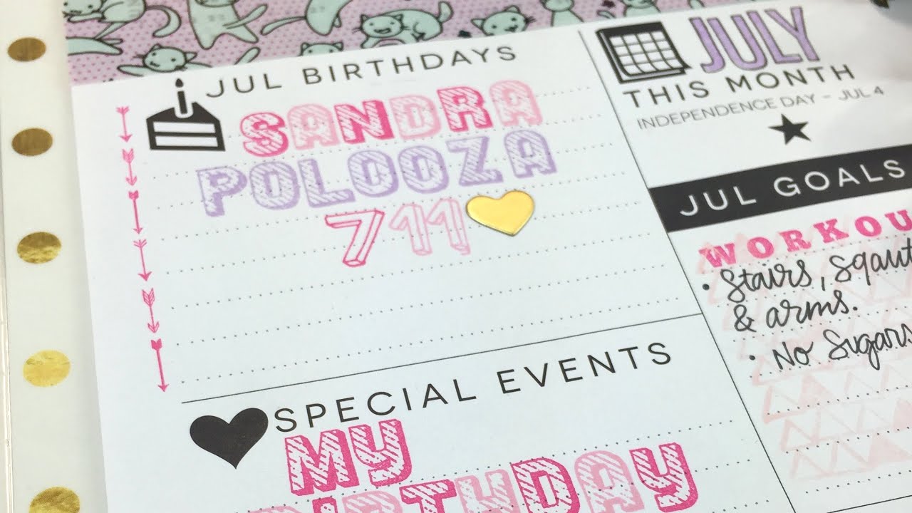 Decorate your Happy Planner|#planningwithSandy