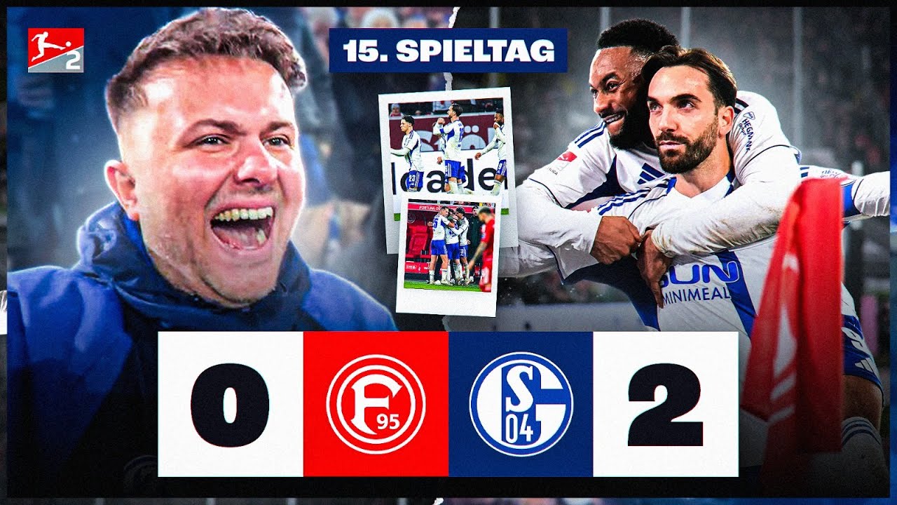 FAN INVASION 😳 Wir bleiben TABELLENFÜHRER 😍 Düsseldorf vs Schalke 04 STADION VLOG 🏟