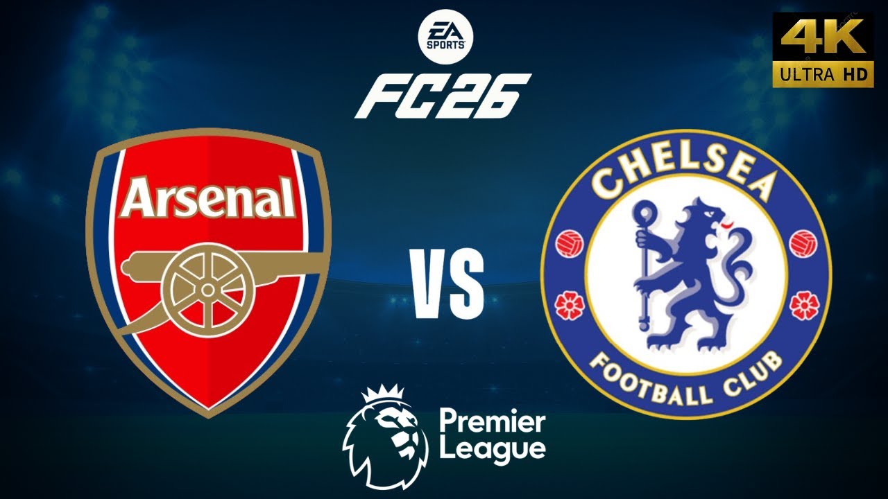 FC 26 - Arsenal vs Chelsea - Premier League 25/26 Full Match - PC [4K60]