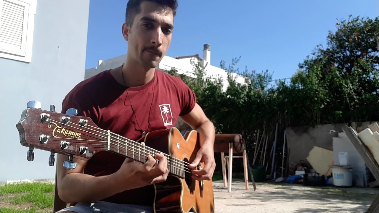 ΚΑΤΑΠΛΗΚΤΙΚΟ fingerstyle Τραγούδι ! (Shape of my Heart)