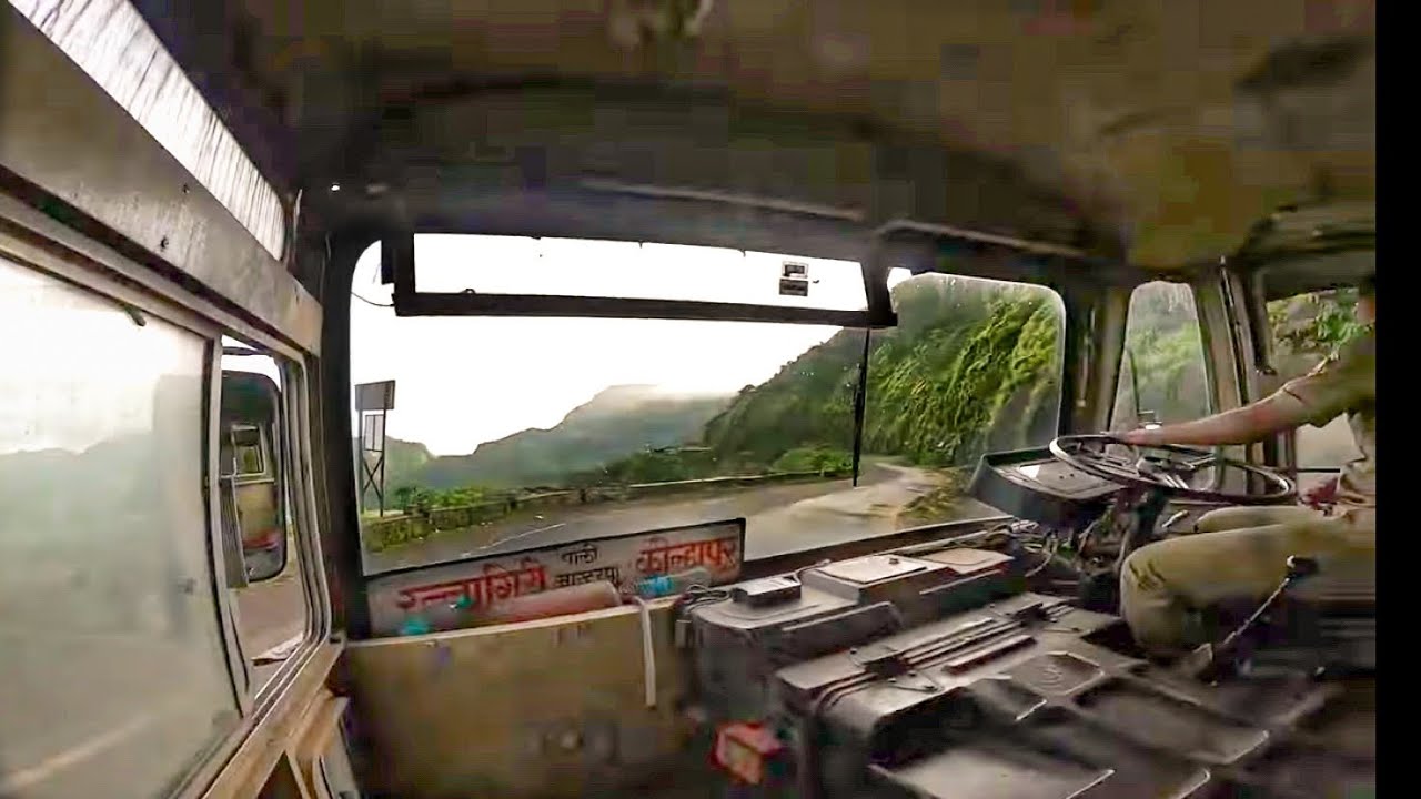 KOLHAPUR TO RATNAGIRI via 🥭 AMBA GHATकोल्हापूर रत्नागिरी  BUS JOURNEY TRAVEL VLOG🔥