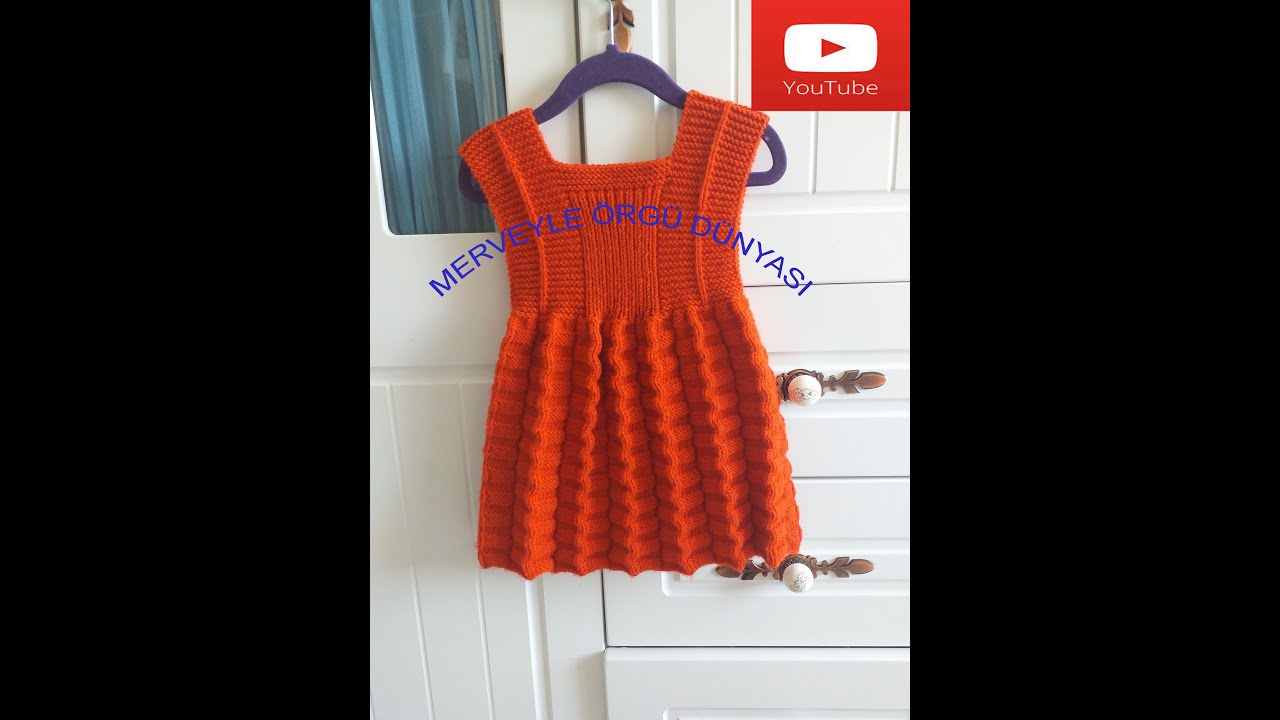 #Örgü bebek elbisesİ #örgü elbise #örgü modelleri