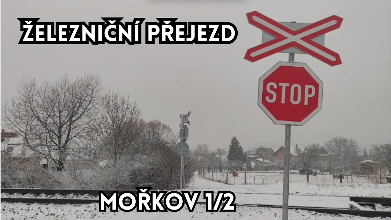 Železniční přejezd Mořkov