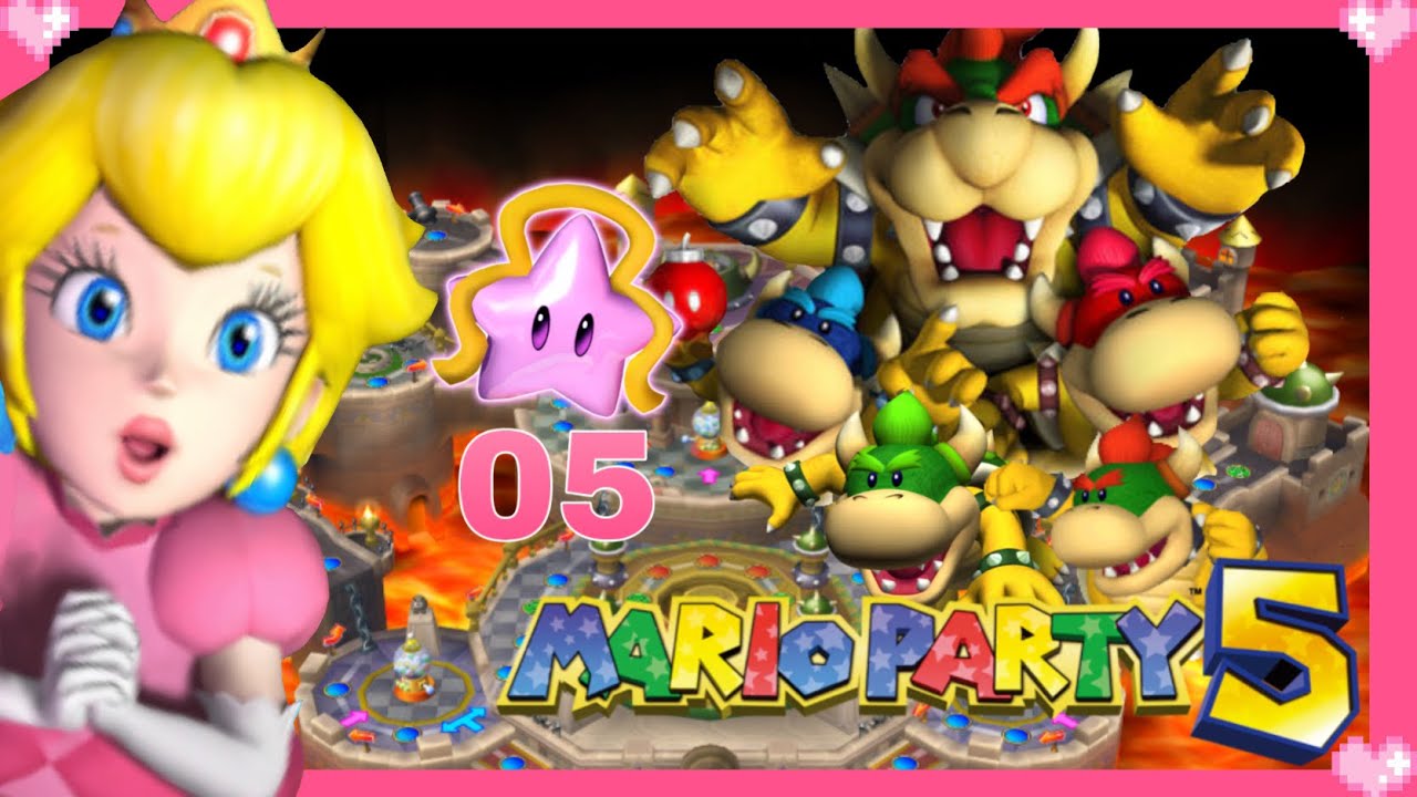 💗 Mario Party 5 (Story Mode) 05 - Peach Gameplay 💗