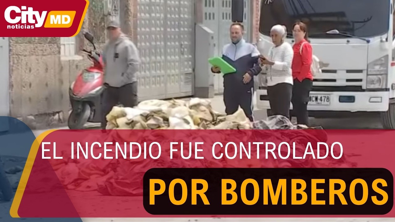 Seguimiento al incendio de la fábrica de colchones en Soacha | CityTv