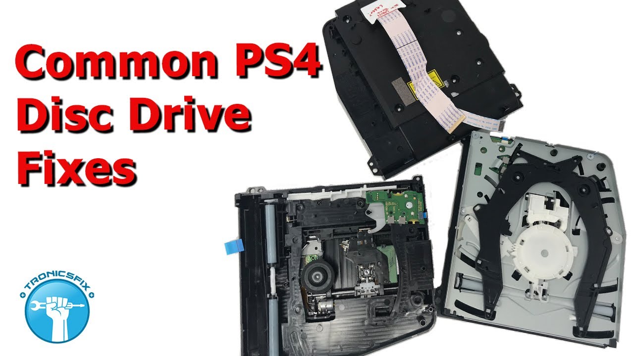 Как исправить проблемы с дисководом PS4