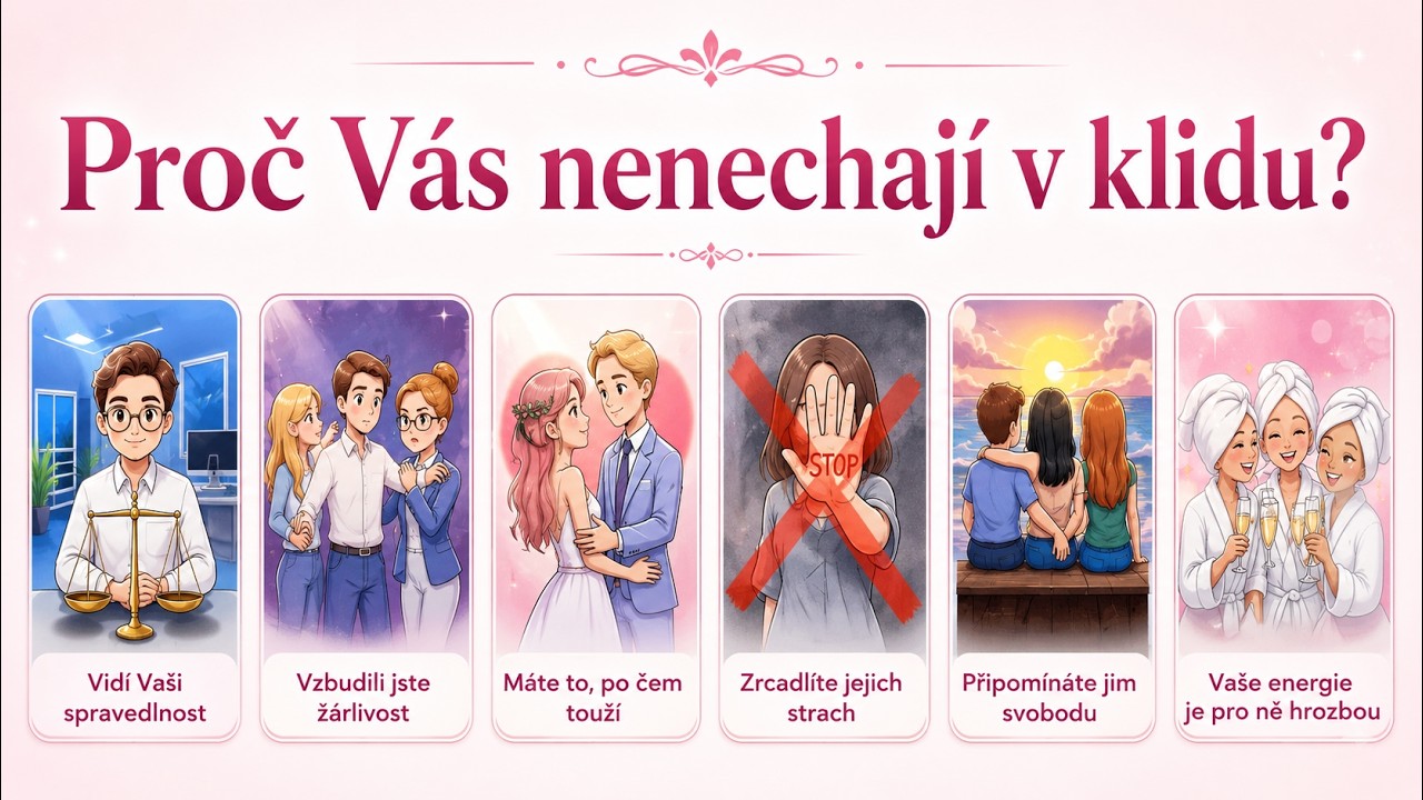 🤔🫤 Proč Vás nenechají v klidu? - nadčasový výklad karet/tarotu 🤔🫤