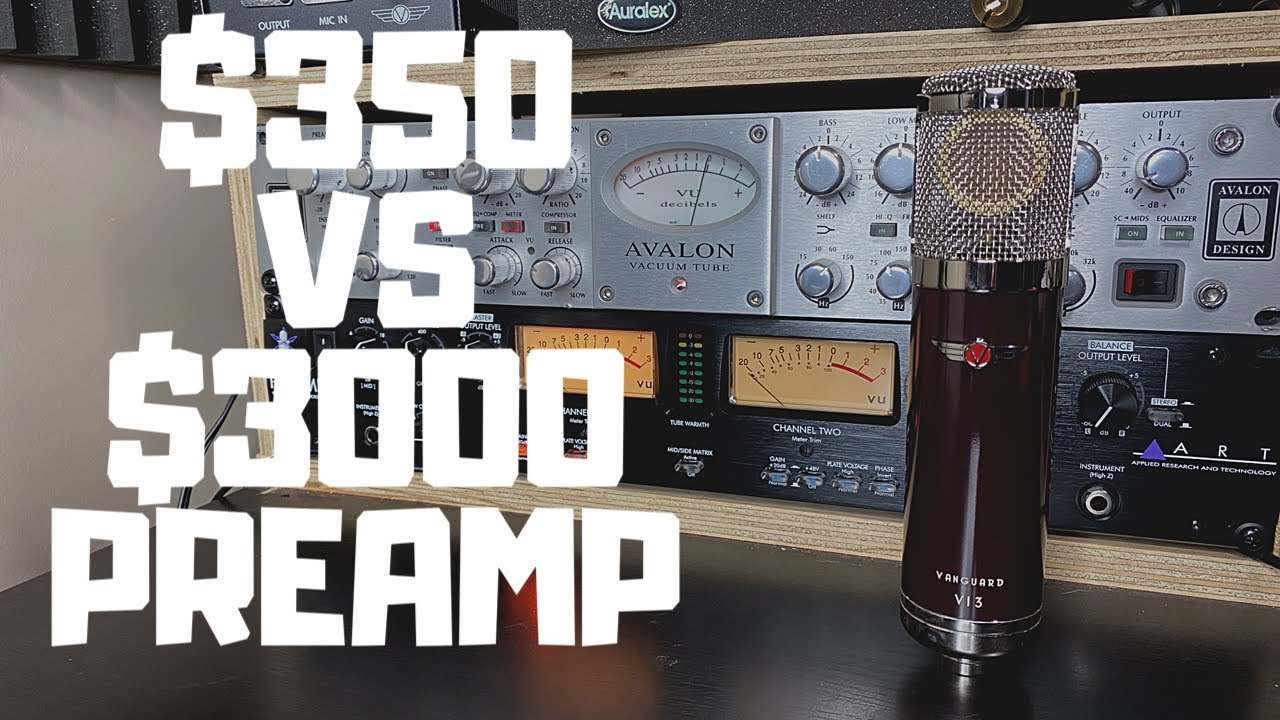 ART PRO MPA II vs AVALON VT737 with Vanguard Audio labs V13