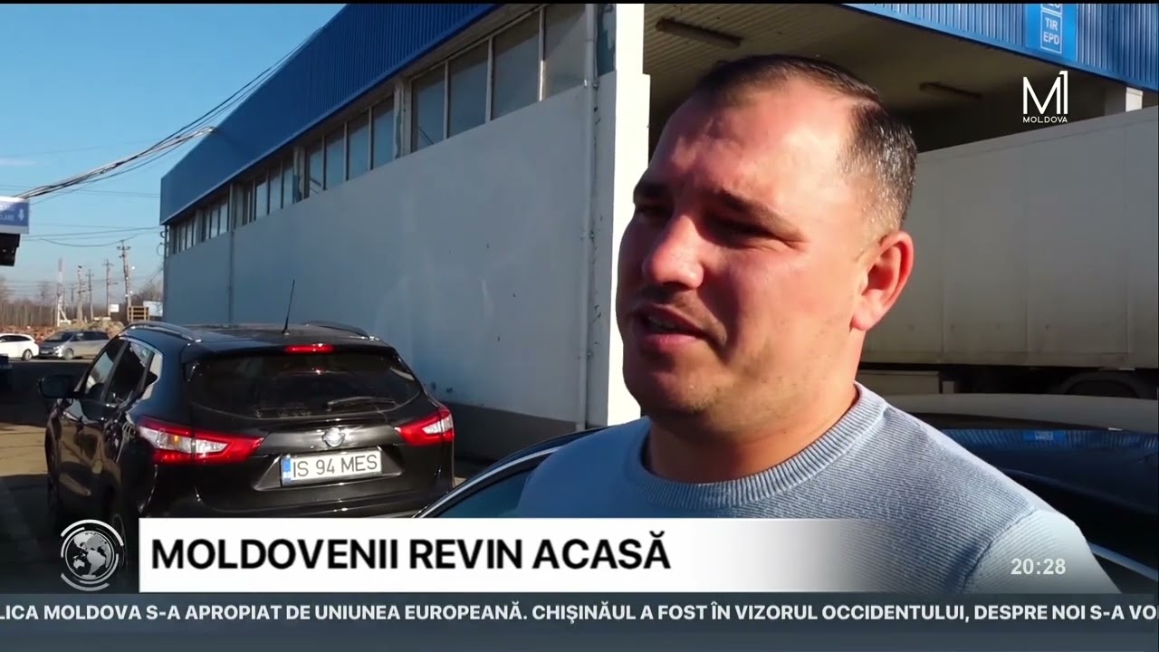 Mii de moldoveni stabiliţi &icirc;n străinătate vor sărbători Revelionul acasă, alături de rude