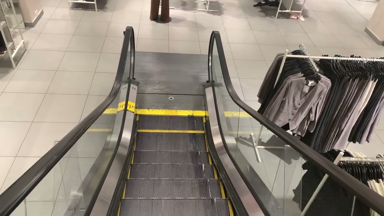 Schindler Double-File Escalators at H&M, Westfield Wheaton, MD