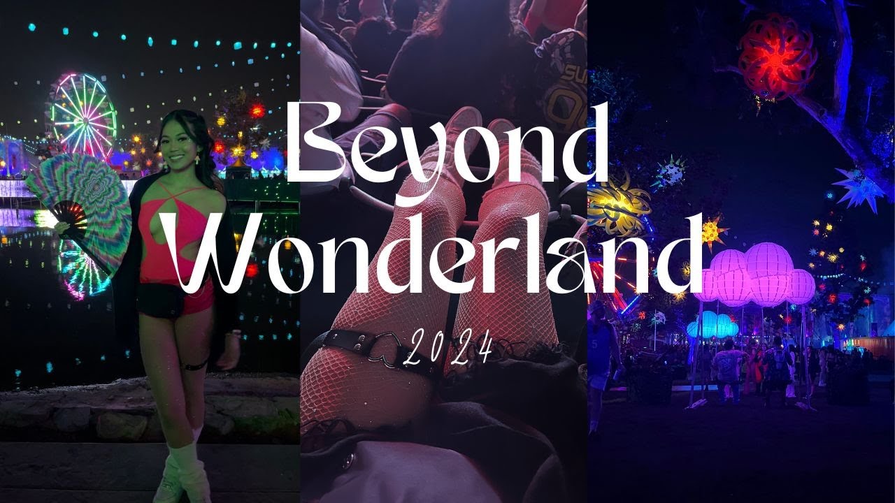 Beyond Wonderland 2024 Vlog | GRWM | rave outfit