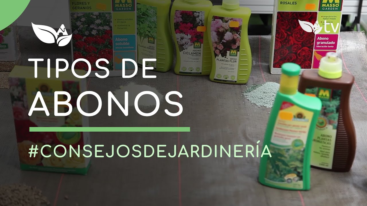 Jardiner&iacute;a: Tipos de abono para nuestras plantas