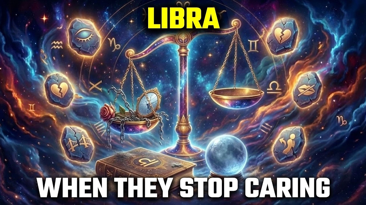 LIBRA: THE MOMENT THEY STOP FIGHTING (5 BEHAVIORS THAT MEAN IT’S OVER) 💔⚖️