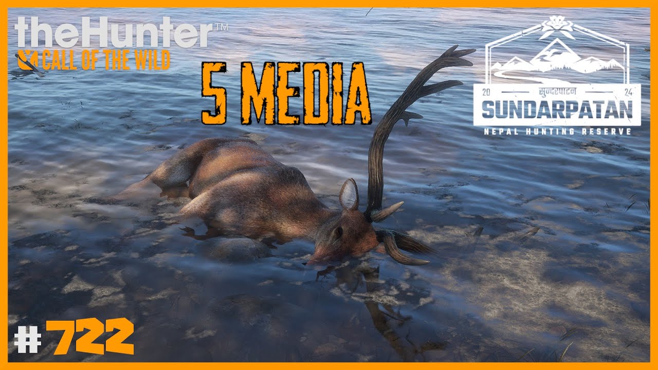 DIAMANTE PASADO POR AGUA - CIERVO DEL PANTANO 5-MEDIA | 🦌theHunter: CotW #722