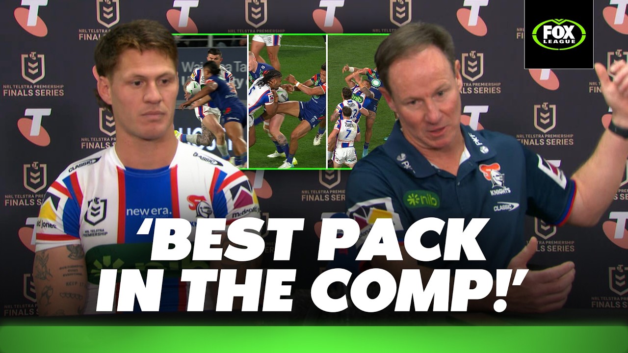 Holbrook praises young Knights in win & dismiss three controversial bunker decisions | Fox League