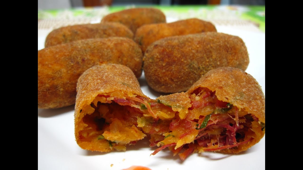 Croquete De Carne Desfiada