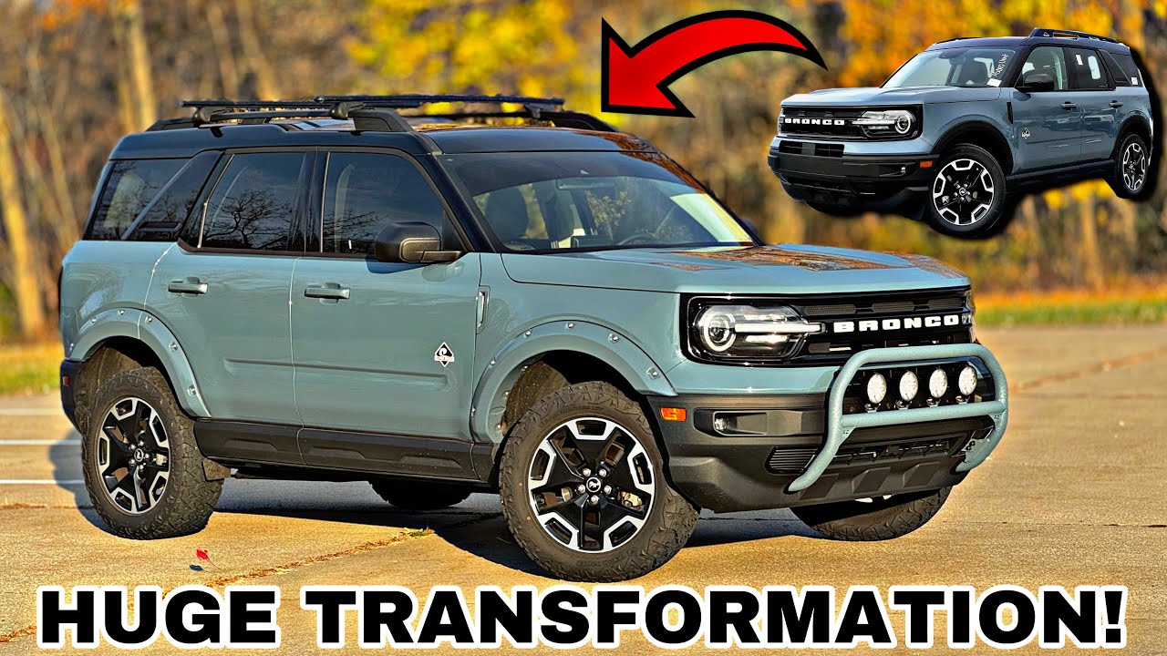Bronco Sport gets an OFFROAD MAKEOVER!!