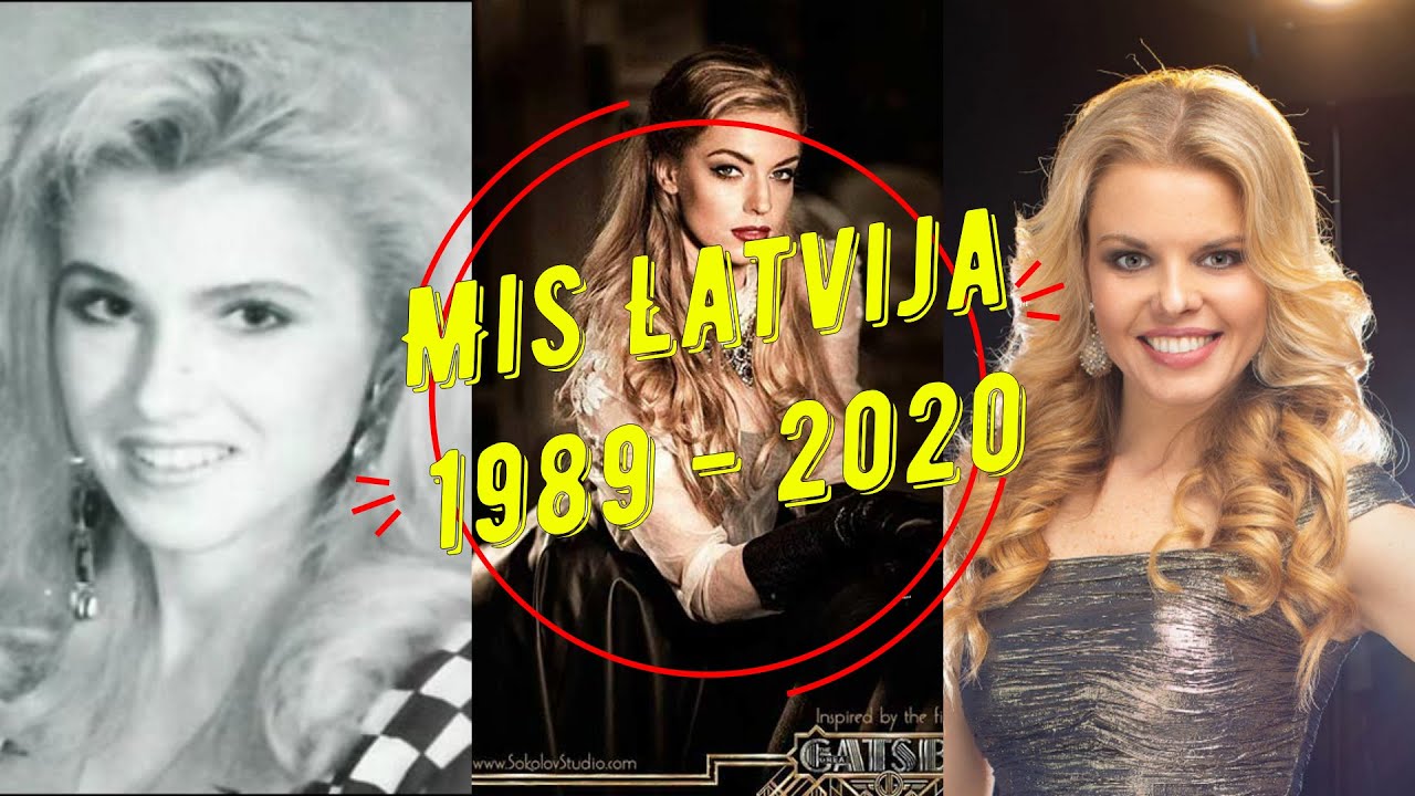 Mis Latvija 1989 - 2020