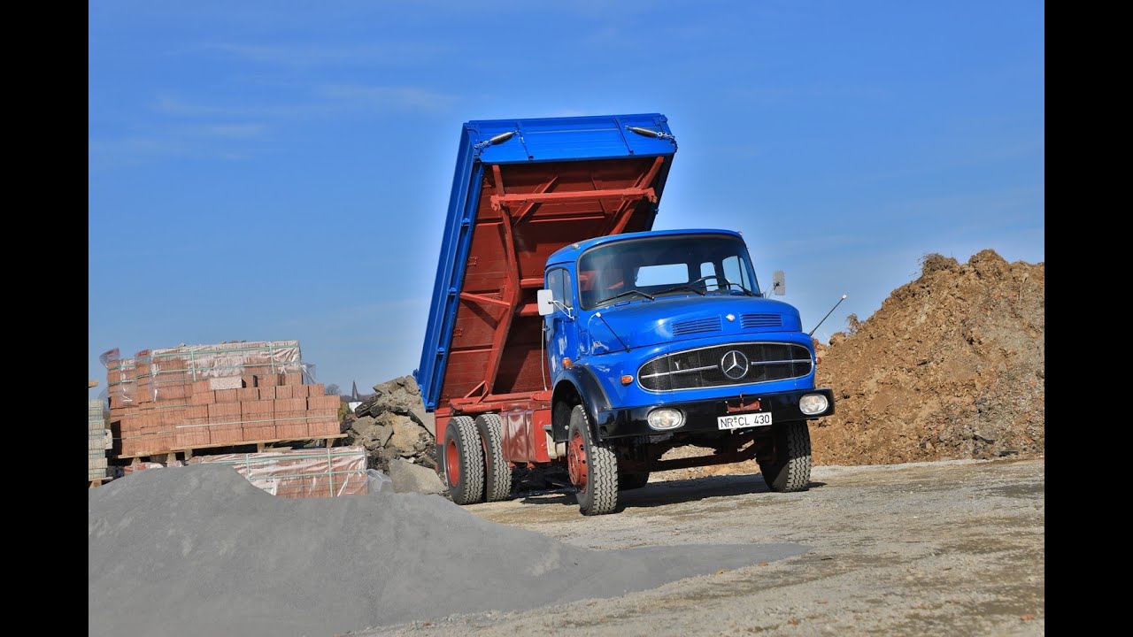 Mercedes LK 1624 Rundhauber Kurzhauber Veteranenhalle Auf Achse LKW Oldtimer OM355