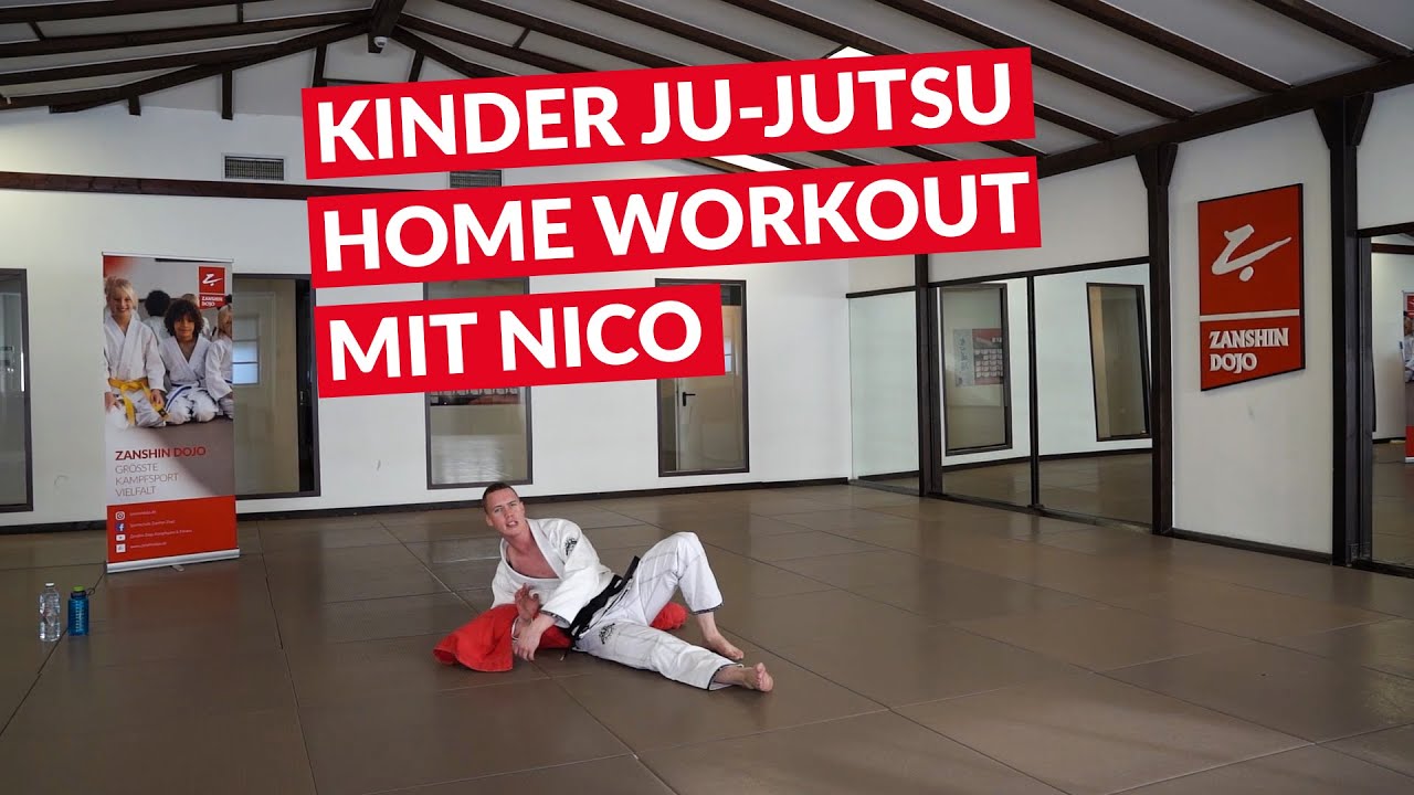 Kinder Ju-Jutsu Home Workout mit Nico - Zanshin Dojo