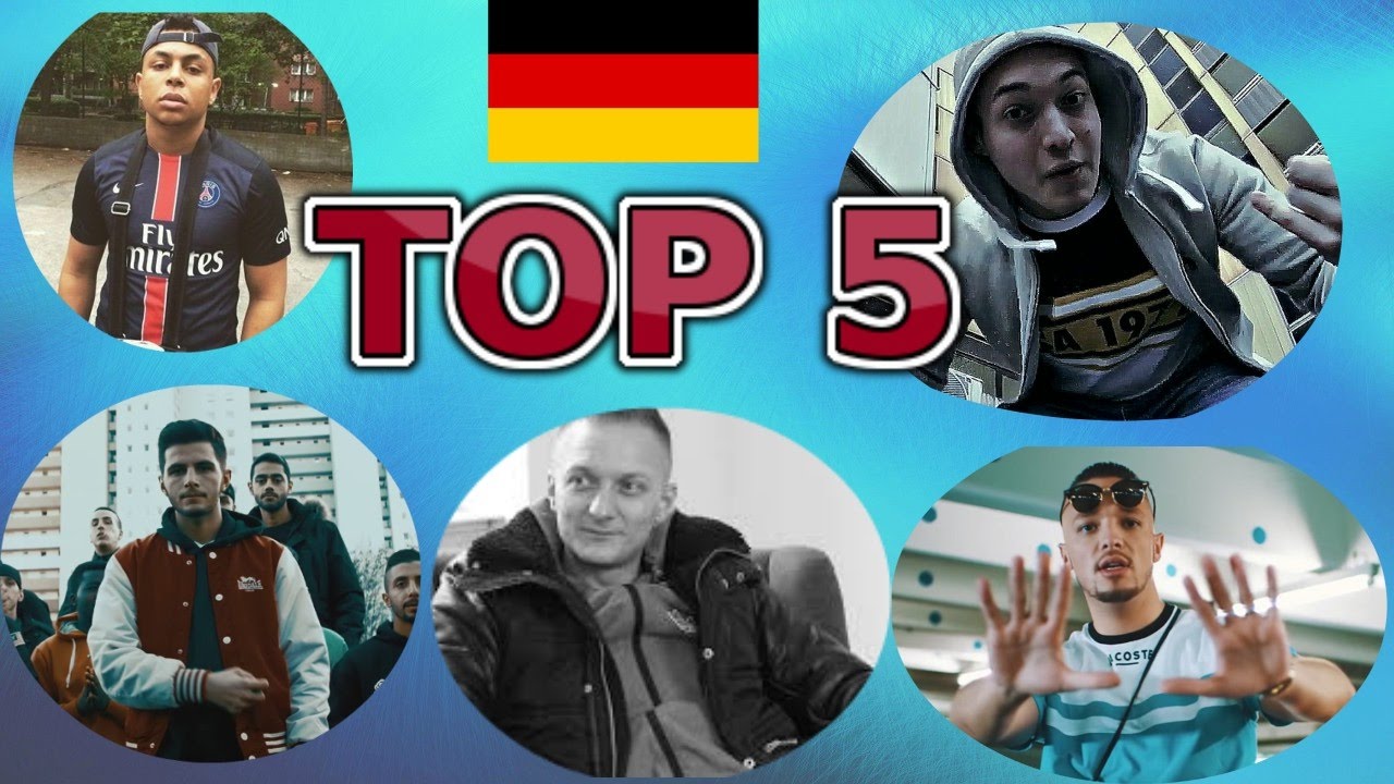 MY TOP 5 GERMAN RAPPERS SO FAR!!| BY: ONLYCASHEW5