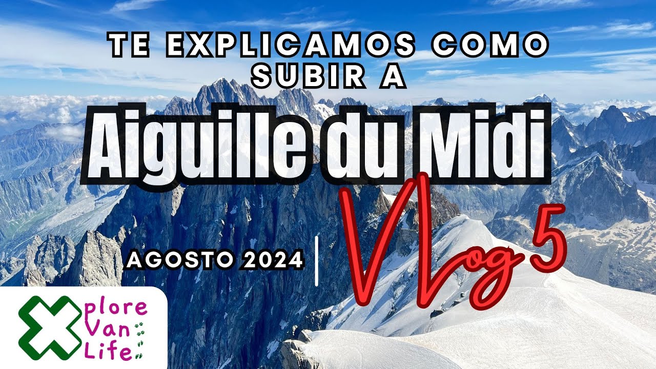 Aiguille du Midi ‼️Impresionantes vistas😯 a los Alpes Franceses.⛰️⛰️