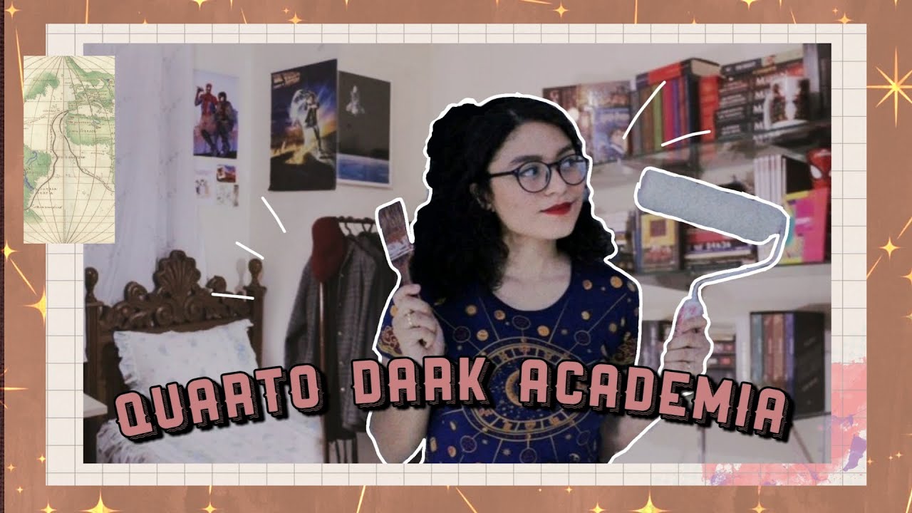 REFORMANDO MEU QUARTO (bedroom makeover) // DARK ACADEMIA AESTHETIC
