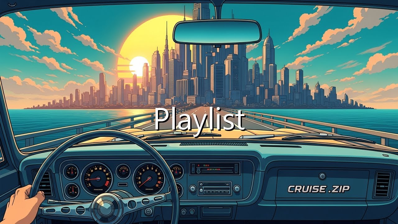 [Плейлист] 80s City Pop для поездок | Бодрое утро, сити-поп для отличного настроения в дороге 🚗