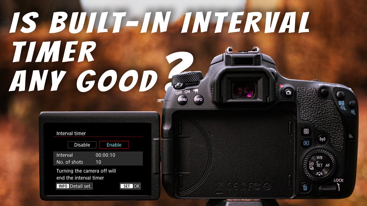 5 REASONS why external intervalometer is better than built-in interval timer on Canon cameras