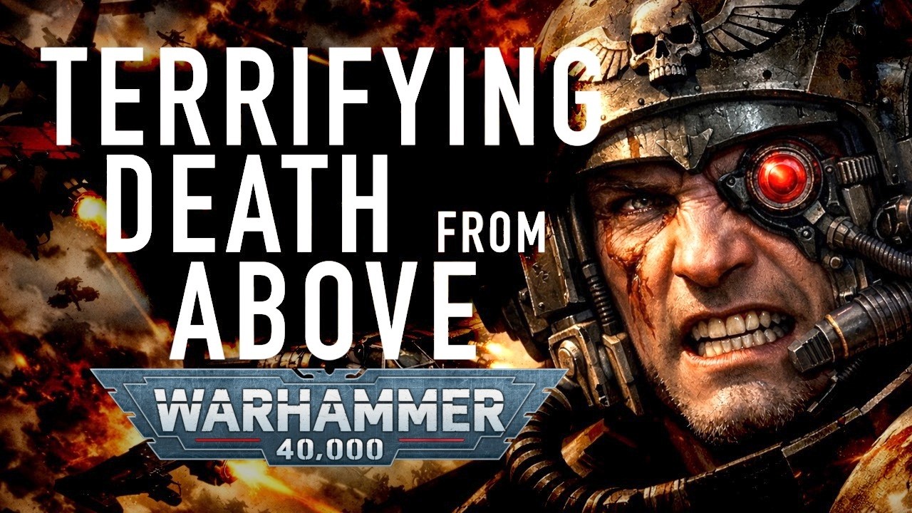 Ужасающая правда о летающих машинах в Warhammer 40K