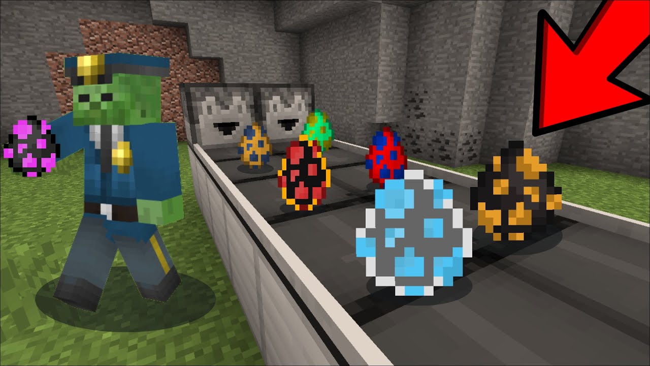 CRAZY SPAWNERS CONVEYOR BELT DROPPER MOD / DON'T HATCH THESE SPAWNERS !! Minecraft Mods