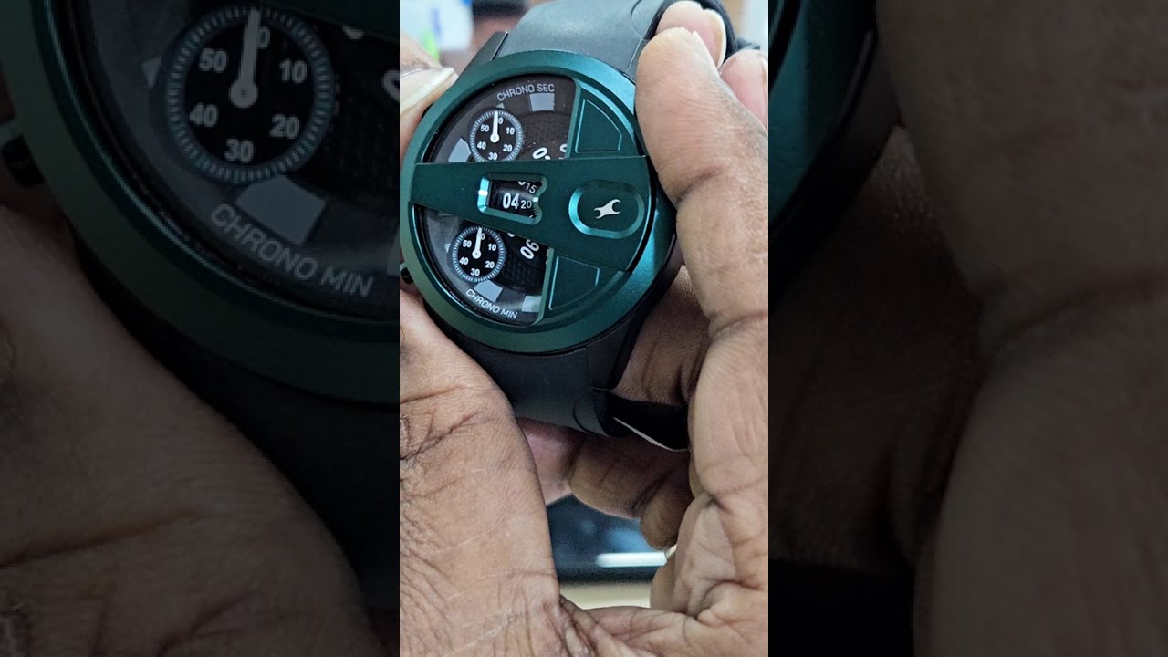 Fastrack Overdrive watch time setting (Lingaraj watch Bapujinagar,Bhubaneswar) in Odia.