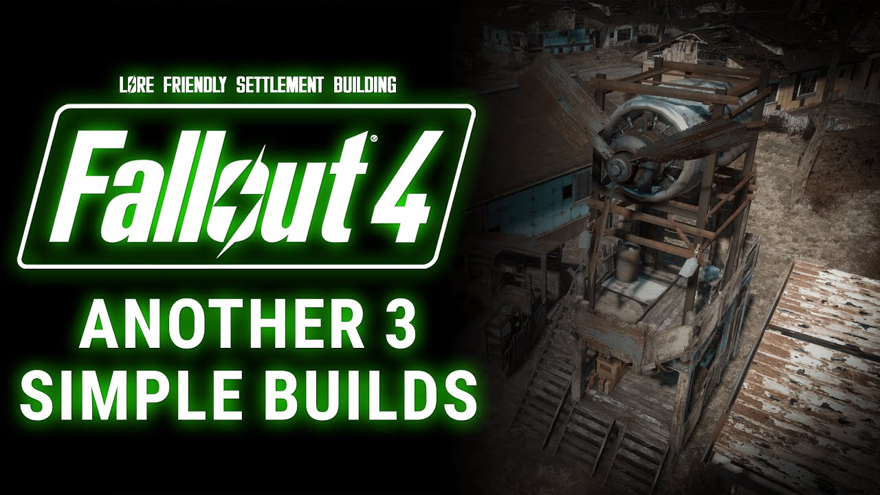Еще 3 простых способа обустройства поселений в Fallout 4.