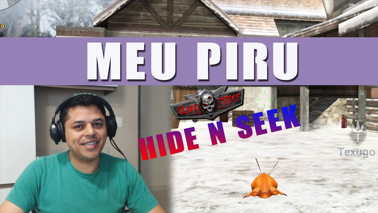 NOVO MODO HIDE N SEEK (ESCONDE ESCONDE) - TEXUGO VELHO - BLOOD STRIKE