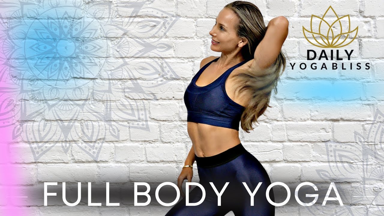 60-MIN POWER YOGA HIIT WORKOUT (strong, sweaty full body flow, abs) / DailyYogaBliss Flow