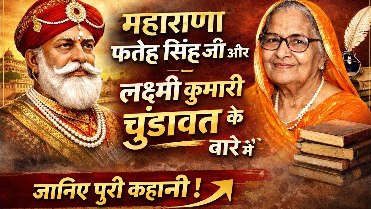 महाराणा फतह सिंह जी और लक्ष्मी कुमारी चुंडावत के महान कार्यों के बारे में क्या बताया राजवीर सर ने 