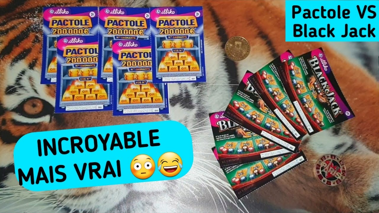 INCROYABLE MAIS VRAI 😳😂!! BLACK JACK VS PACTOLE