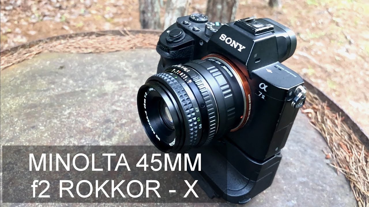 Vintage Lens Review: 45mm Minolta Rokkor