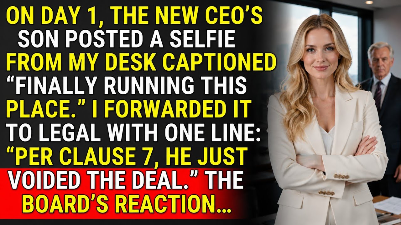 How a Quiet Employee Used Clause 7 to Expose CEO Nepotism | Corporate Chess