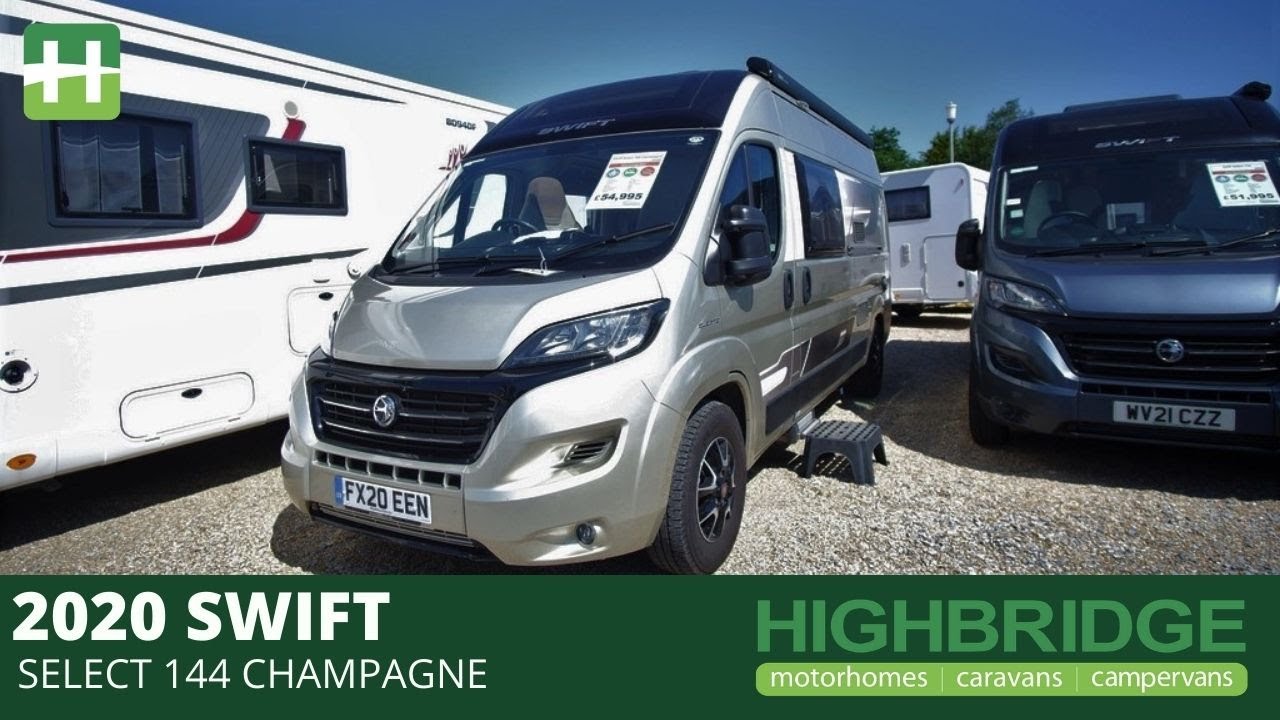 2020 Swift Select 144 Champagne