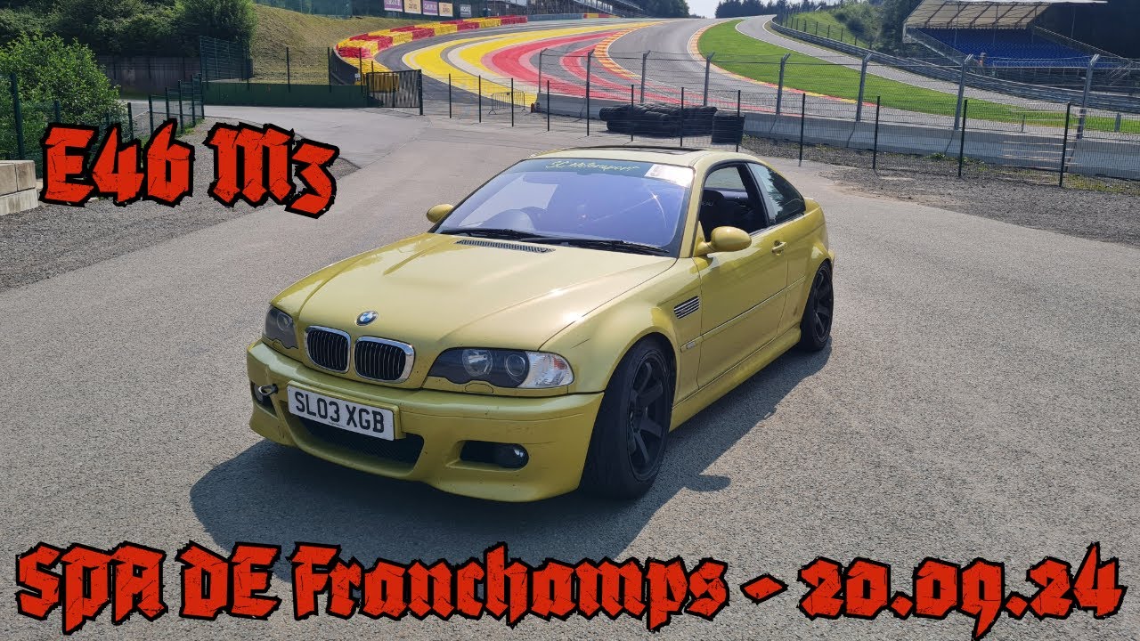 E46 M3 at Circuit of Spa-Francorchamps